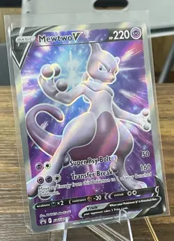 MEWTWO V SWSH229 SWSH BLACK STAR PROMOS POKEMON TCG - Image 1