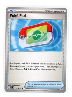 Poke Pad 198/217 Common Normal ME: Ascended Heroes Pokemon NM - Image 1