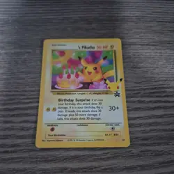 Pokemon Celebrations Classic Collection Birthday Pikachu 24/53 Stamped Holo NM - Image 1