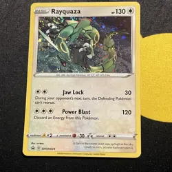 Pokemon TCG Rayquaza - SWSH029 Sword & Shield Black Star Promo NM DOUBLE SWIRL - Image 4