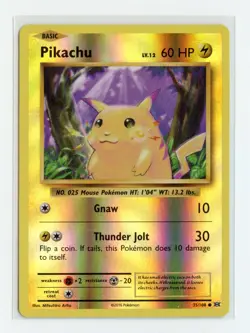 Pikachu 35/108 Common Reverse Holo XY - Evolutions Pokemon HP DMG - Image 1
