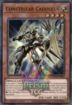 1st ed Constellar Caduceus super rare BLVO-EN022 Yugioh - Image 1