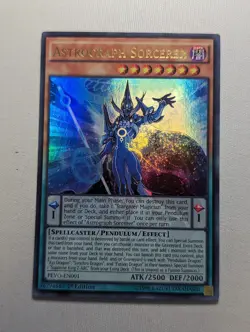 YuGiOh Astrograph Sorcerer Ultra Rare 1st Edition PEVO-EN001 - Image 1
