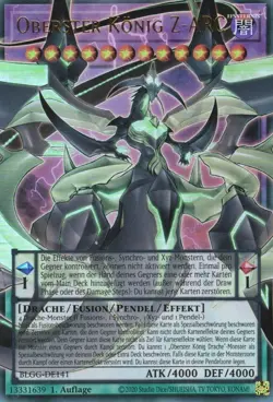 yugioh Supreme King Z-ARC BLGG-DE141 Ultra Rare 1Auflage DEUTSCH - Image 1