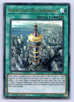Kyoutou Waterfront - BLRR-EN089 - Ultra Rare - 1st Edition Yugioh - Image 1
