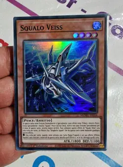 SQUALO VEISS • (Veiss Shark) • Super Rara MZMU IT034 • 1Ed • Yu-Gi-Oh Nuova - Image 1