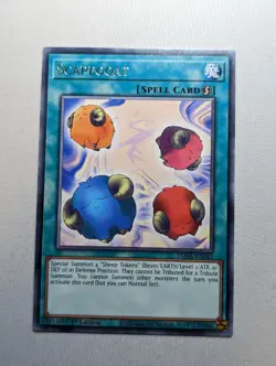 YUGIOH TAMA-EN043 Scapegoat Rare 1st Edition - Image 1