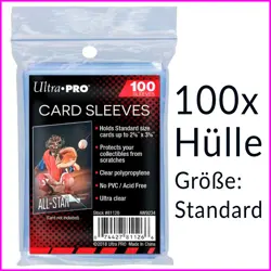 100x Karten Hulle Sammelkarten Hullen Schutz TCG Schutzhullen Magic Yugioh Karte - Image 1