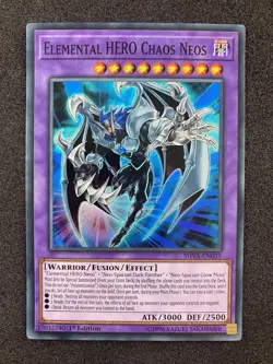 Elemental HERO Chaos Neos - SHVA-EN035 - Super Rare 1st Edition Yugioh - Image 1