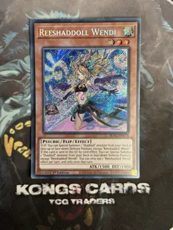 BLGG-EN074 Reeshaddoll Wendi Secret Rare Yu-Gi-Oh! NEW - Image 1