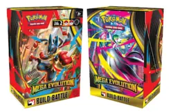 (PRESALE) Lot 2x Sealed‼ Pokemon TCG Mega Evolution Build & Battle Boxes - Image 1