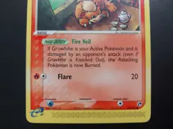 Pokemon - Growlithe 65/100 Common Ex Sandstorm - Image 3