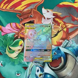 Pokemon Tcg - Rowlet & Alolan Exeggutor Gx 237/236 Hyper Rare Unified Minds NM - Image 3