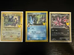 Pokemon Celebrations Promos Hydreigon SWSH138 Mimikyu SWSH136 Light Toxtricity - Image 1