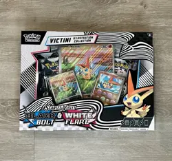 Pokemon TCG Unova Victini Illustration Collection Box Black Bolt White Flare NEW - Image 1
