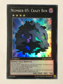 Carte Yu-Gi-Oh - JCC - Number 85: Crazy Box - NUMH-EN033 - Image 1
