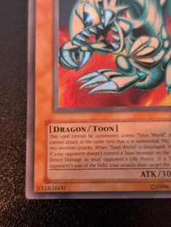 Blue-Eyes Toon Dragon MRL-000 Magic Ruler-Unlimited Edition Unlimited - Image 4