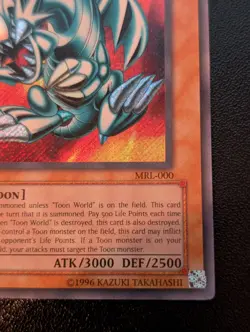 Blue-Eyes Toon Dragon MRL-000 Magic Ruler-Unlimited Edition Unlimited - Image 5