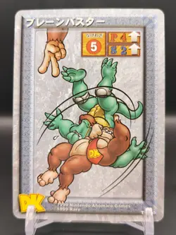 Donkey Kong Kritter #T0020 Donkey Kong Card Game Nintendo 1999 Japan Ahomaro B1 - Image 3