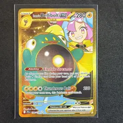 Pokemon TCG Ionos Bellibolt ex 188/159 Journey Together Gold Hyper Rare Card NM - Image 1