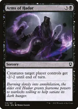 Magic The Gathering MTG ARMS OF HADAR Battle for Baldur's Gate NM Near Mint - Image 1