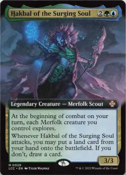 Hakbal of the Surging Soul (Extended Art) Commander: The Lost Caverns of Ixalan - Image 1