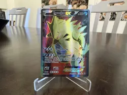 Tyranitar EX (91 Full Art) 91/98 XY - Ancient Origins Holo NM Pokemon Card - Image 1