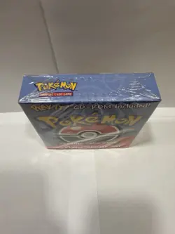 VINTAGE Pokemon Base Set 2 - Player Starter Set Play It Cd-rom Theme Deck Sealed - Image 2