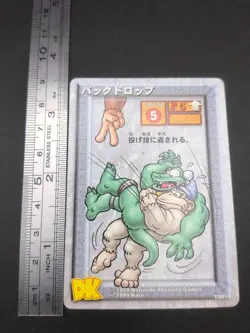 eddie Kritter #T0015 Donkey Kong Card Game Nintendo 1999 Japan Ahomaro Games B1 - Image 4