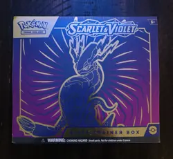 Pokemon TCG Scarlet and Violet Elite Trainer Box Miraidon •New/Sealed• ETB - Image 1