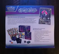 Pokemon TCG Scarlet and Violet Elite Trainer Box Miraidon •New/Sealed• ETB - Image 2