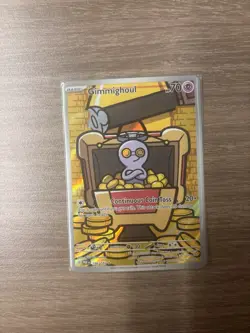 Pokemon TCG Paradox Rift Gholdengo ex 252/182 Full Art + Gimmighoul 198/182 - Image 4