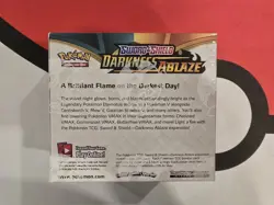 Pokemon Sword and Shield Darkness Ablaze Booster Box Sealed - Image 3