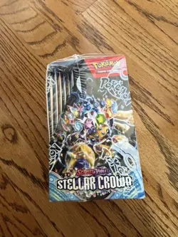 Pokemon Scarlet & Violet Stellar Crown Booster Box Sealed TCG SV07 - Image 2