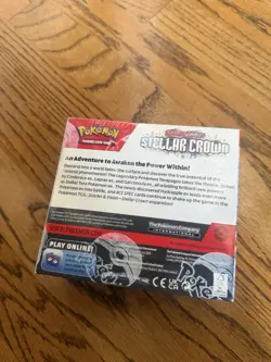 Pokemon Scarlet & Violet Stellar Crown Booster Box Sealed TCG SV07 - Image 3