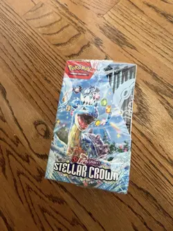 Pokemon Scarlet & Violet Stellar Crown Booster Box Sealed TCG SV07 - Image 4