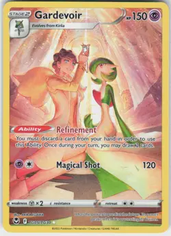 Gardevoir TG05/TG30 Holo Silver Tempest Trainer Gallery Pokemon NM - Image 2