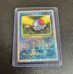 Pokemon Tentacool 96/110 Legendary Collection Reverse Holo Eng 2002 HP30 - Image 1