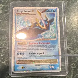 Pokemon TCG Empoleon LV.X 120/130 Diamond & Pearl Holo EN 140 HP - Image 1