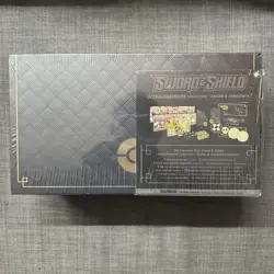Pokemon TCG Sword & Shield Ultra Premium Collection Box Zamazenta Zacian SEALED - Image 1