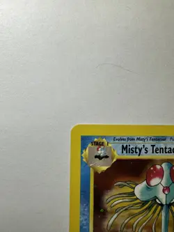 Pokemon Gym Heroes Misty's Tentacruel Holo + Misty's Tentacool Evolution Lot WOT - Image 3
