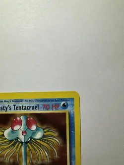 Pokemon Gym Heroes Misty's Tentacruel Holo + Misty's Tentacool Evolution Lot WOT - Image 4