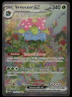 Pokemon TCG Venusaur ex 198/165 Sv: Scarlet & Violet 151 Holo - NM SIR - Image 1
