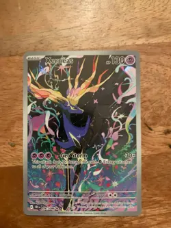 Pokemon TCG Chaos Rising Xerneas 091/086 Illustration Rare - Image 1