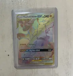 Pikachu & Zekrom GX 184/181 Sm-Team Up Secret Rare Holo EN - Image 1
