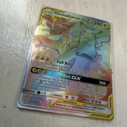 Pikachu & Zekrom GX 184/181 Sm-Team Up Secret Rare Holo EN - Image 5
