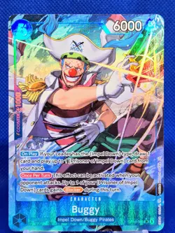 Buggy OP16-048 SR ALT ART | The Time of Battle | One Piece TCG | EN - Image 1