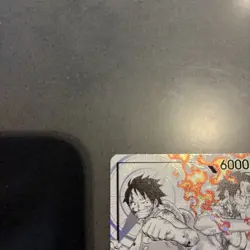 Luffy and Ace Parallel Alt Art Starter Deck EX: Luffy & Ace ST30-001 English NM - Image 2
