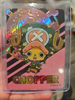 Tony Tony Chopper ONE PIECE Manga Anime Full Art HOLO OPDR02-SD-06 - Image 1