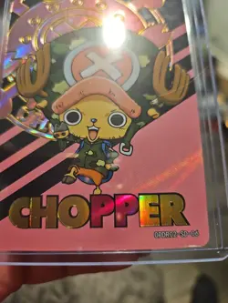 Tony Tony Chopper ONE PIECE Manga Anime Full Art HOLO OPDR02-SD-06 - Image 5
